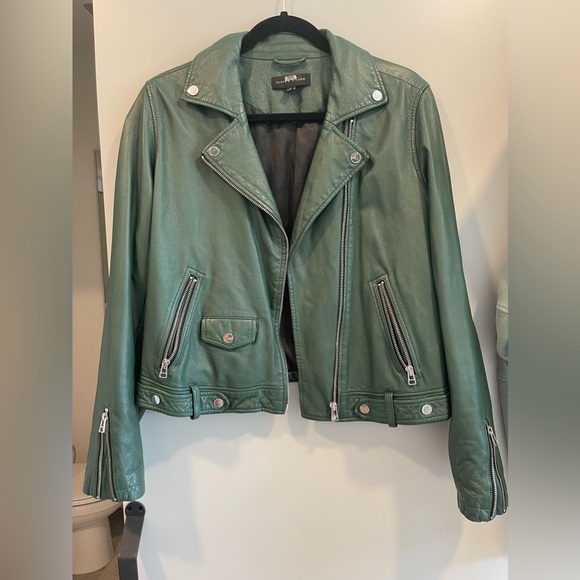 Slate & Willow Leather Moto Jacket - Picture 1 of 7